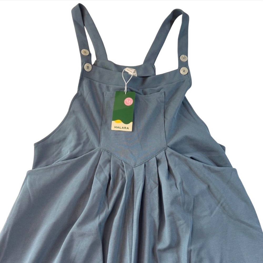 HALARA- Textured Adjustable Strap Pleated Wide Le… - image 7